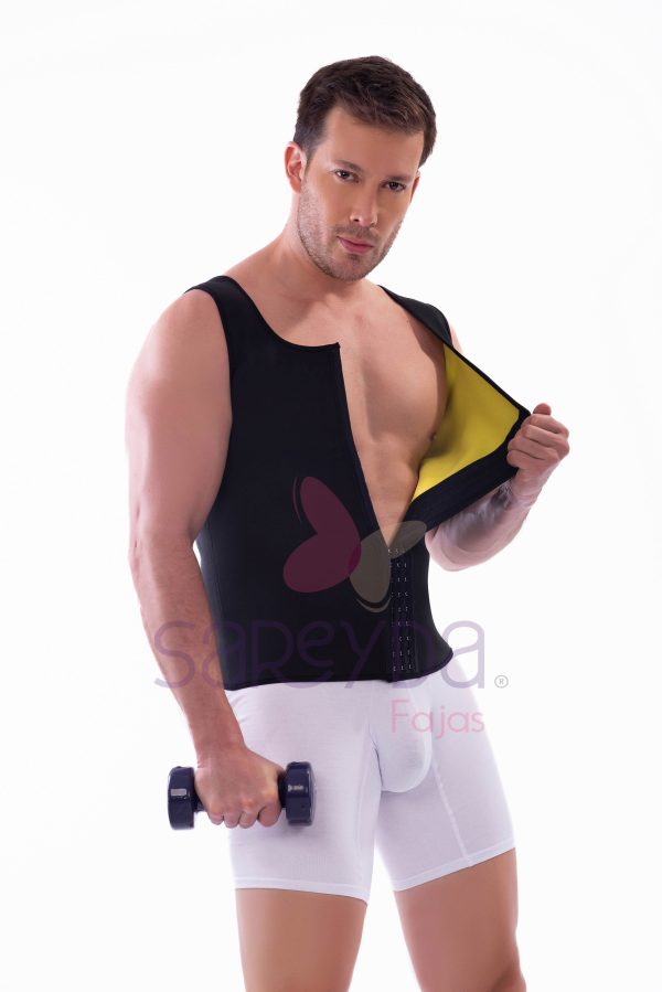 Chaleco en neopreno con abrochadura