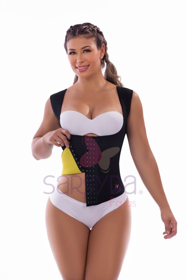 Chaleco en neopreno con abrochadura