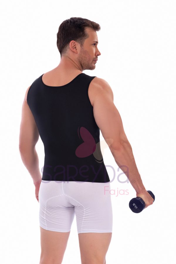 Chaleco en neopreno con cierre abdominal