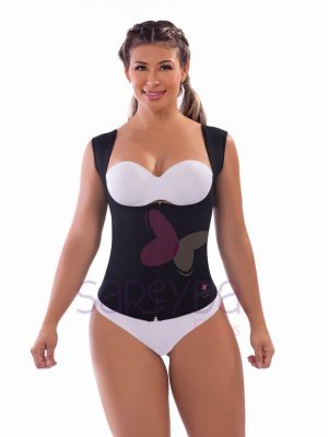 Chaleco en neopreno con cierre abdominal