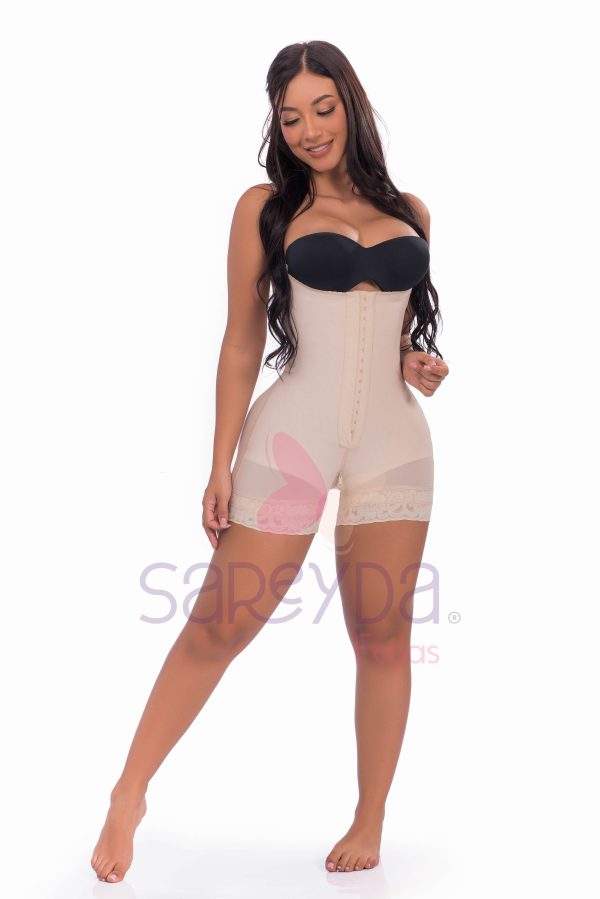 Faja strapless bota corta