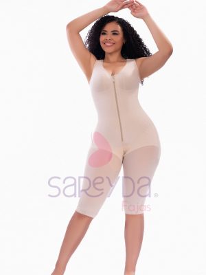 Faja lipo con brasier bota larga