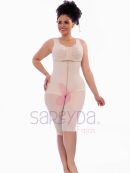 Faja con brasier solapa bota larga