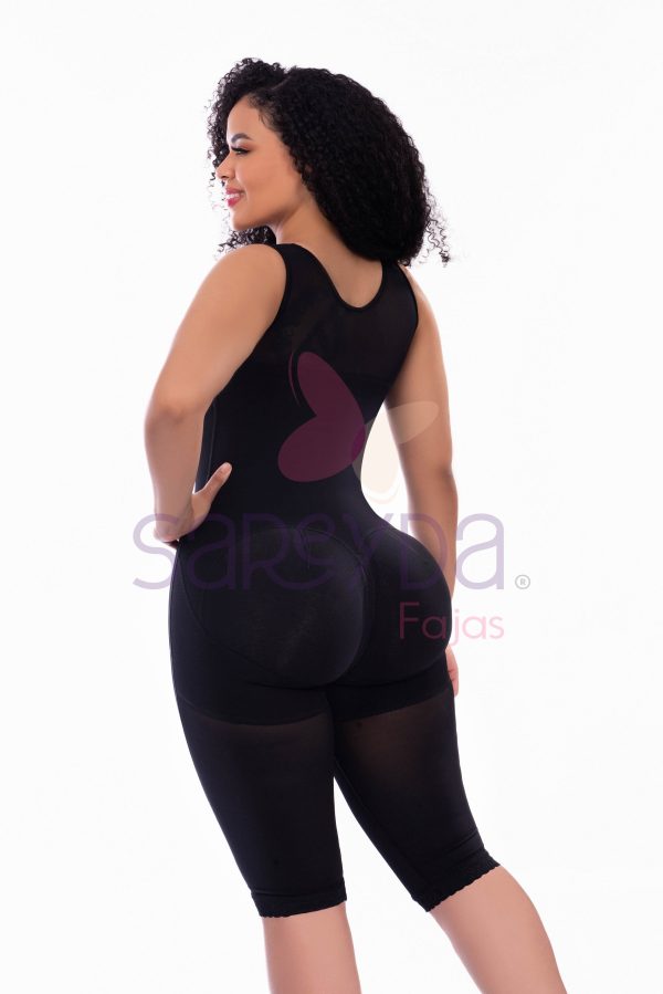 Faja con brasier solapa bota larga